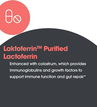 Beneficios de lactoferrina en cápsulas