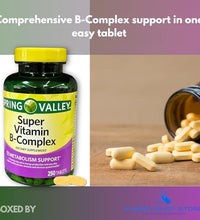 Beneficios de las tabletas B-Complex