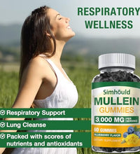 Beneficios de Mullein en gominolas saludables