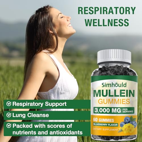 Beneficios de Mullein en gominolas saludables