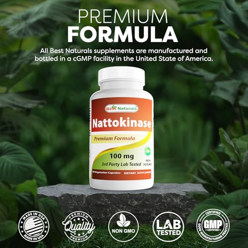 beneficios de nattokinasa en cápsulas vegetarianas