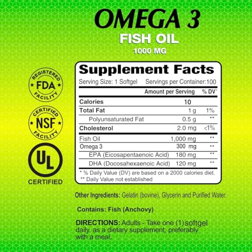Beneficios de Omega 3 en la salud