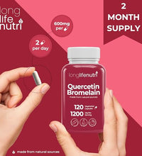 Beneficios de quercetina en cápsulas