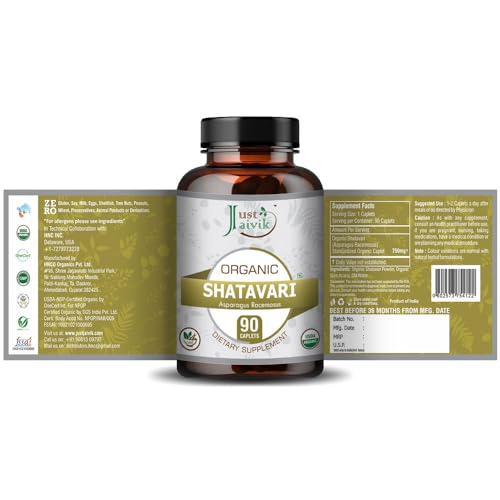 Beneficios de Shatavari Just Jaivik para Vata y Pitta