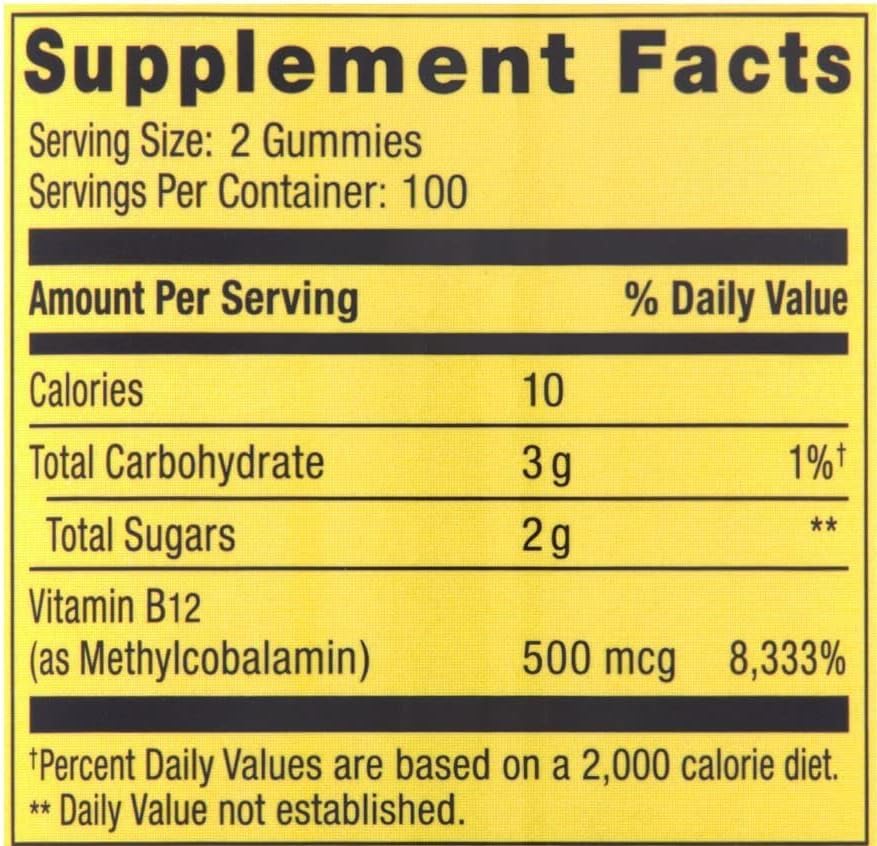 beneficios de vitamina B12 para energía