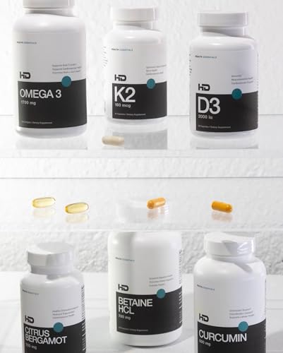 Beneficios de vitamina D3 en cápsulas
