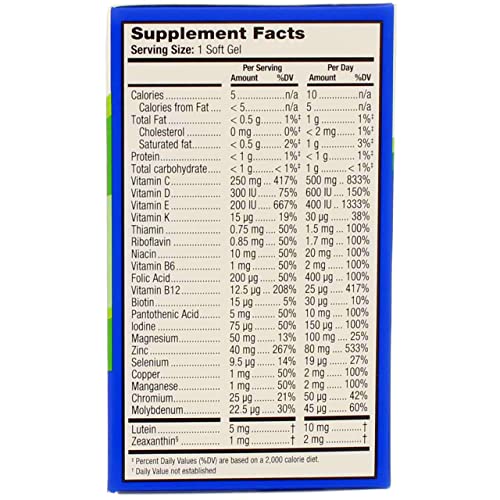 Beneficios de vitaminas Bausch & Lomb