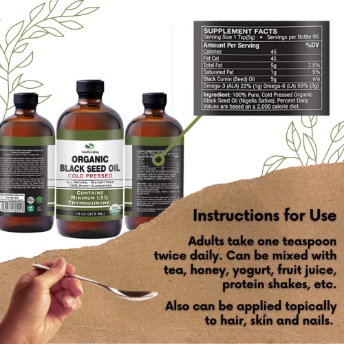 Beneficios del aceite negro Halal