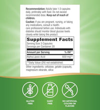 Beneficios del ácido alfa lipoico en la salud