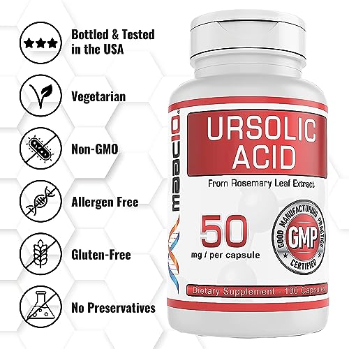 Beneficios del Ácido Ursolico en 33 días
