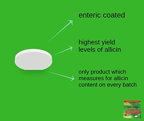 beneficios del ajo en tabletas Garlique