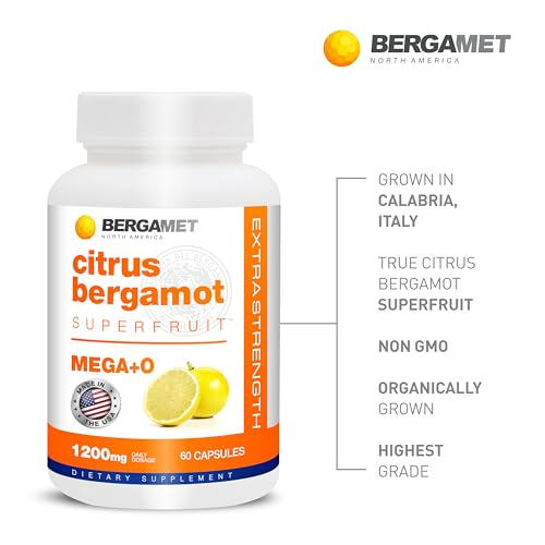 beneficios del bergamota en cápsulas