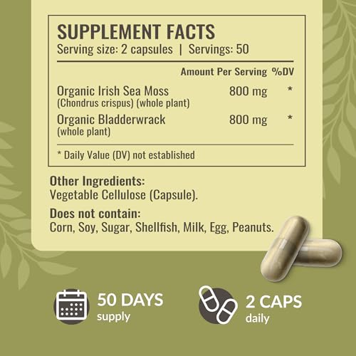 Beneficios del bladderwrack en cápsulas