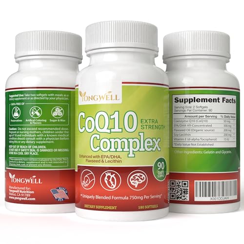 Beneficios del CoQ10 en softgels