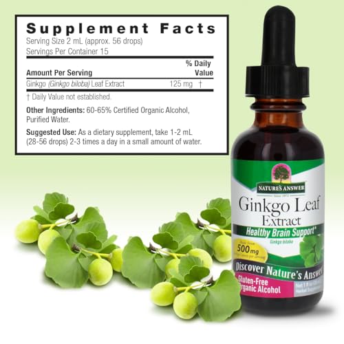 Beneficios del Ginkgo Biloba en gotas