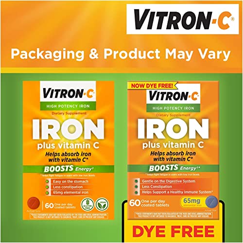 beneficios del hierro Vitron-C para la salud