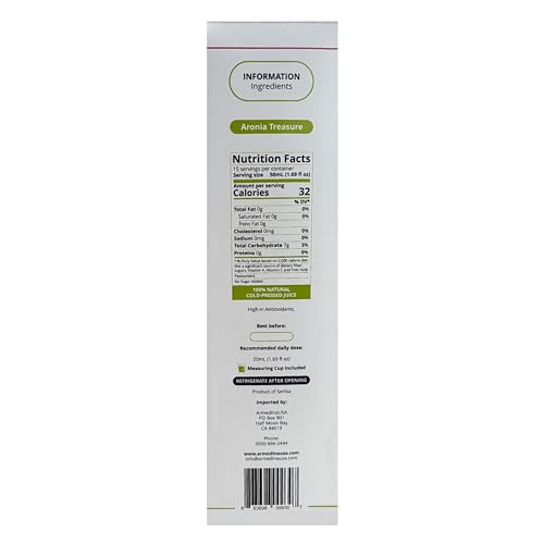 beneficios del jugo de aronia