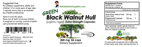 beneficios del nogal negro verde