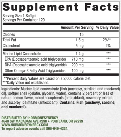 Beneficios del omega-3 en softgels