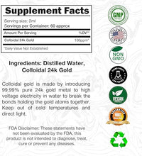beneficios del oro coloidal 100ppm