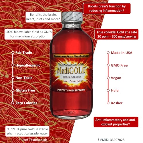 beneficios del oro coloidal