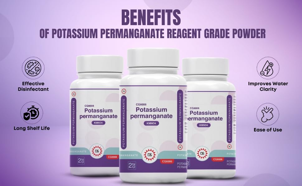 beneficios del permanganato de potasio