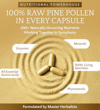 beneficios del polen de pino