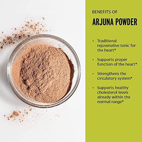 beneficios del polvo de arjuna en la dieta