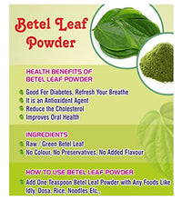 beneficios del polvo de betel