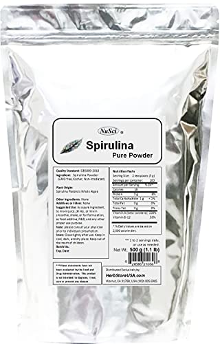 Beneficios del polvo de espirulina