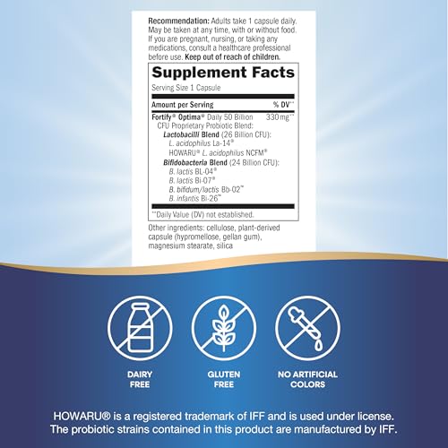 Beneficios del probiotico Fortify Optima