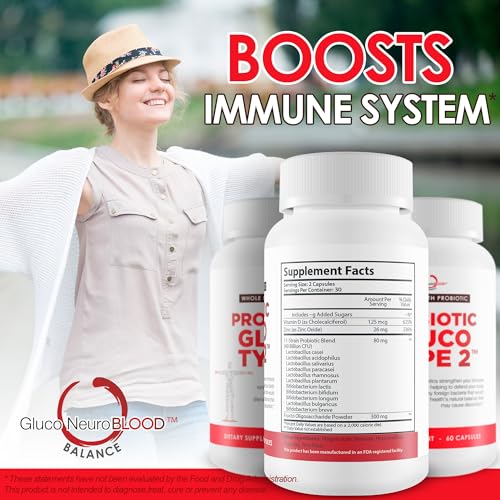 beneficios del probiotico gluco tipo 2