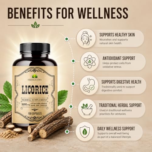 Beneficios del regaliz para la salud