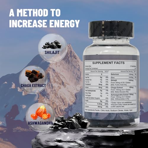 beneficios del shilajit en gomitas
