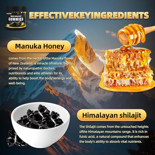 beneficios del shilajit en gomitas