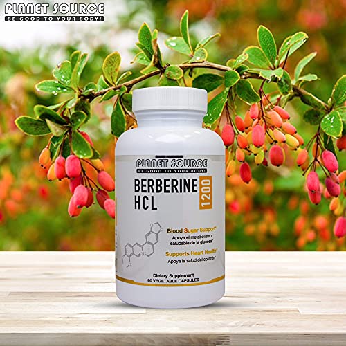 berberina HCl 1200 mg para bienestar digestivo