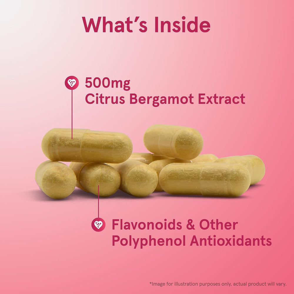 Bergamota 500 mg en cápsulas