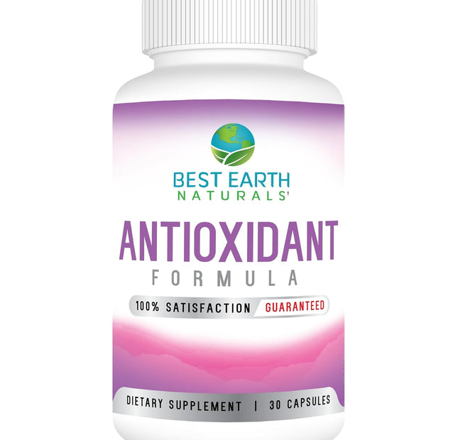Best Earth Naturals antioxidante 30 cápsulas