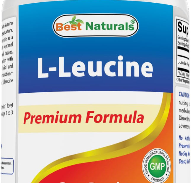 Best Naturals L-Leucina en polvo
