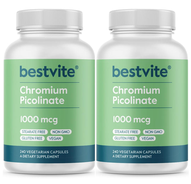 BestVite Picolinato de Cromo 1000 mcg