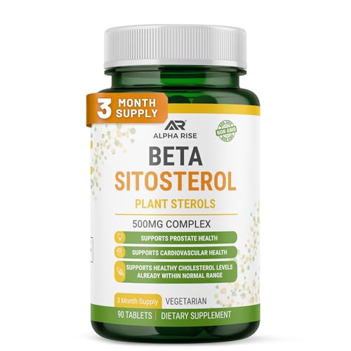 Beta Sitosterol 500 mg para próstata