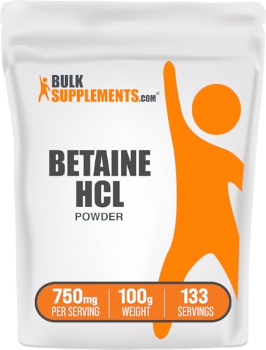 betaína HCl en polvo para digestión