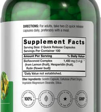 bioflavonoides con rutin y hesperidina