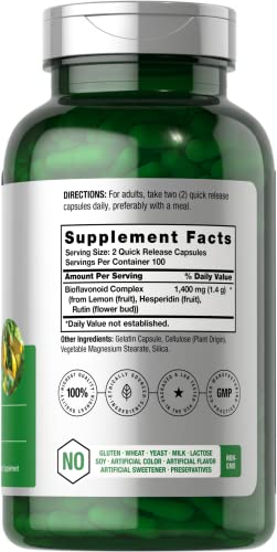 bioflavonoides con rutin y hesperidina