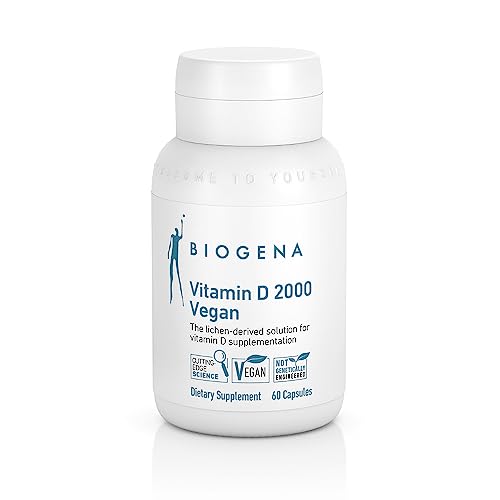 Biogena vitamina D vegana para huesos fuertes