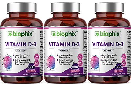 Biophix vitamina D-3 alta potencia