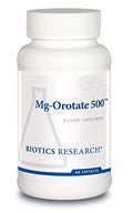 Biotics Research Mg Orotate 500mg para corazón sano