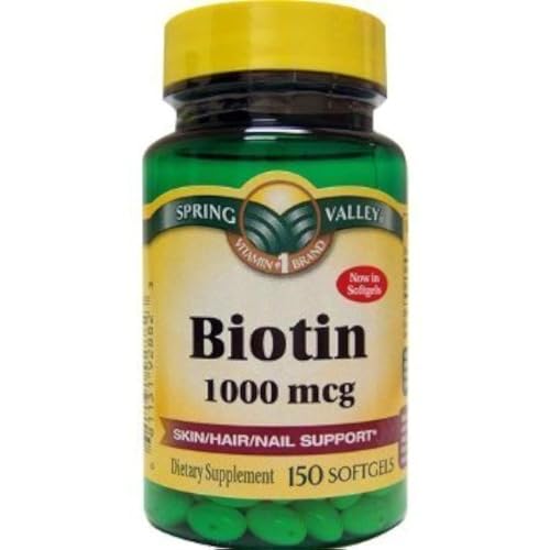 biotina 1000 mcg cápsulas para cabello