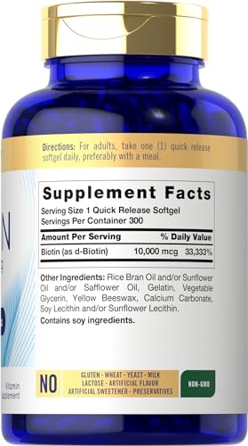 Biotina 10000 mcg Carlyle