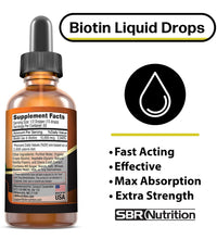 Biotina 10000 mcg en líquido MAX Absorption